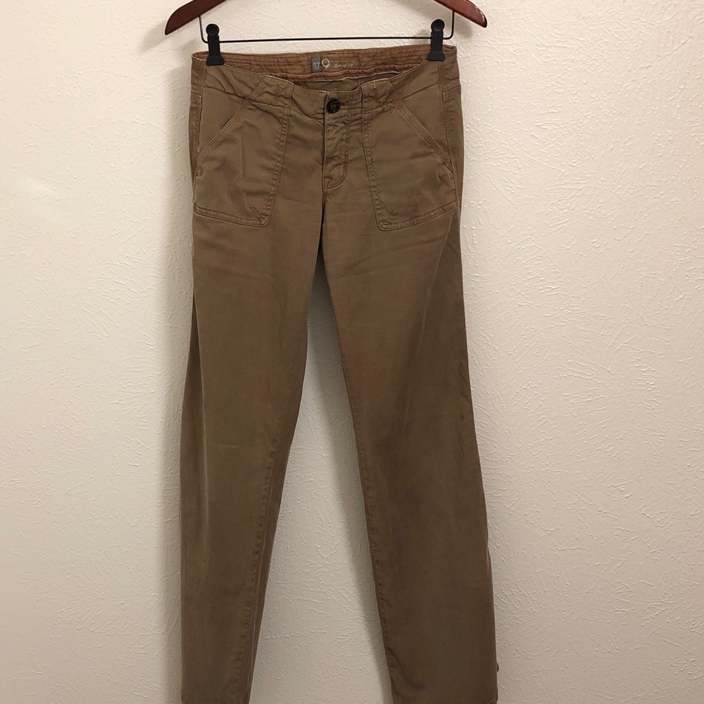 Women’s low rise supper soft  Tan Pants